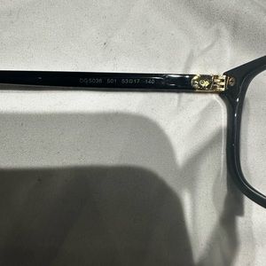 Docle Gabbana prescription glasses